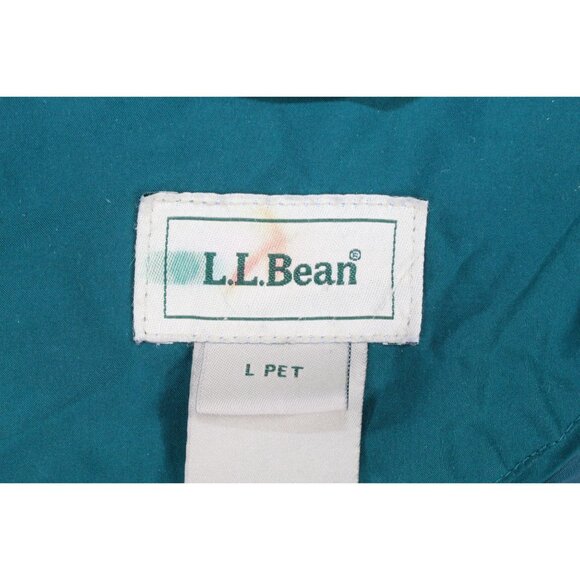 LL Bean Ultrawarm Coat Long Quilted Full Zip Spruce Size L Pet - Picture 8 of 12